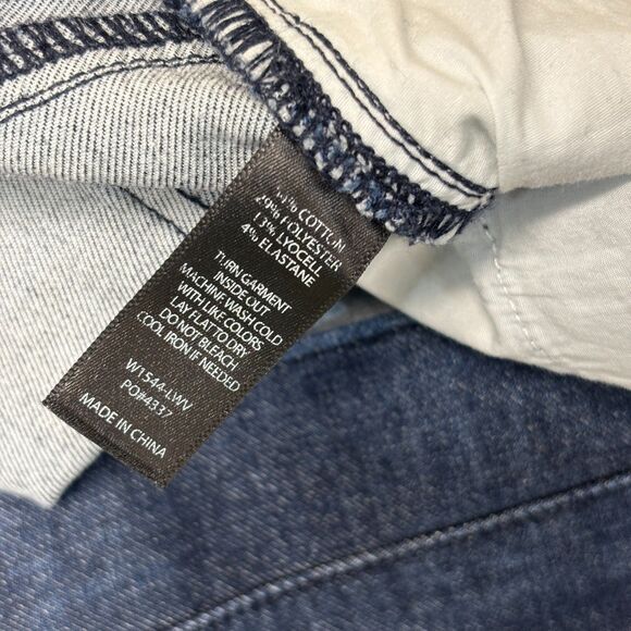 Betabrand Women Pull On Bootcut Jeans Size XL X-Large Blue Denim D048 -29 - Picture 12 of 16